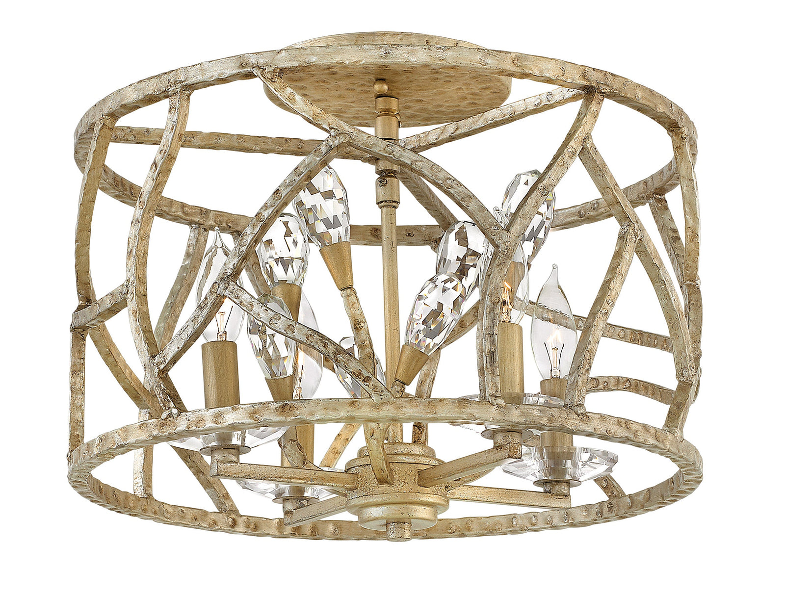 Eve 4L convertible flush mount / pendant - FR46801CPG