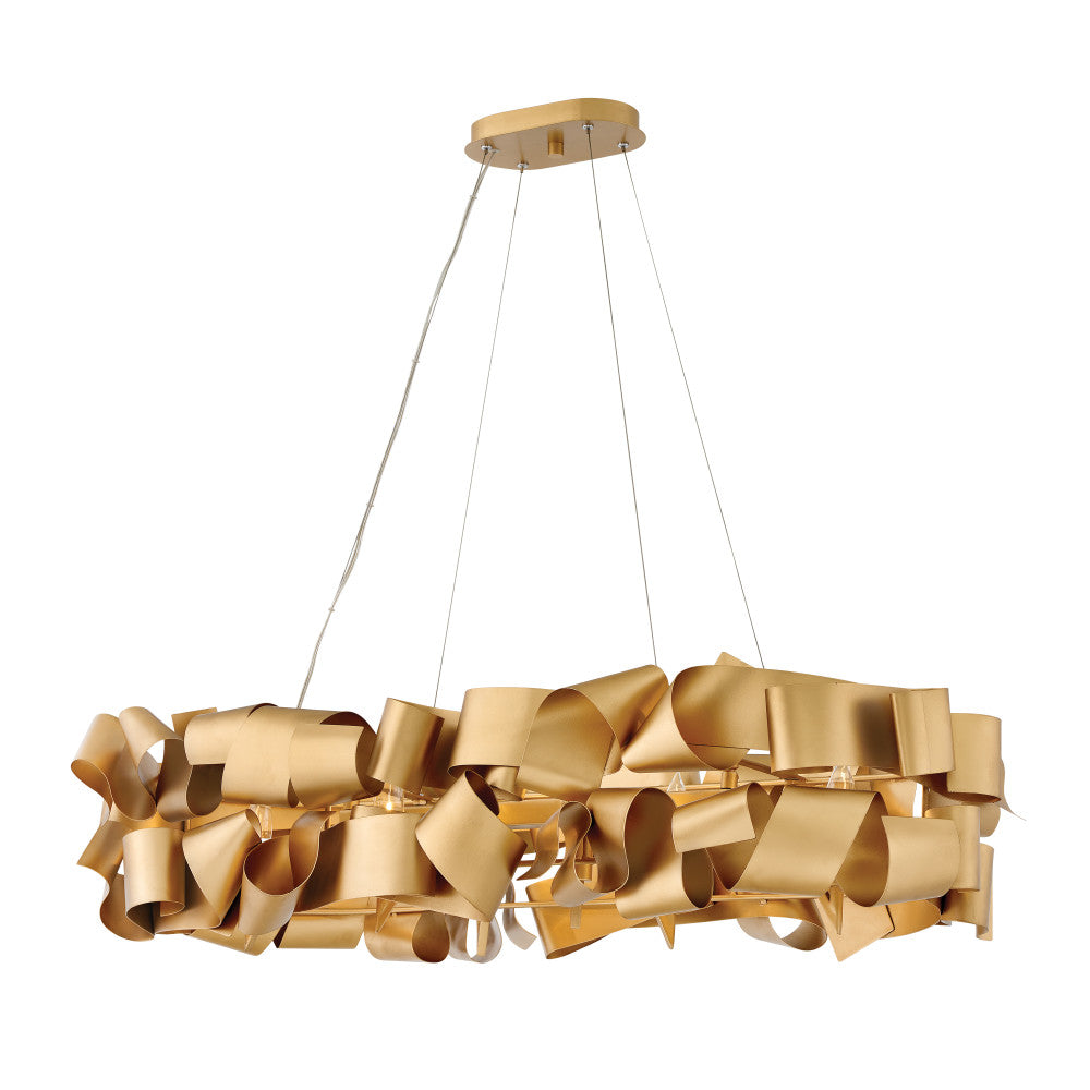 Delfina 6L Linear Chandelier - FR48605DXG