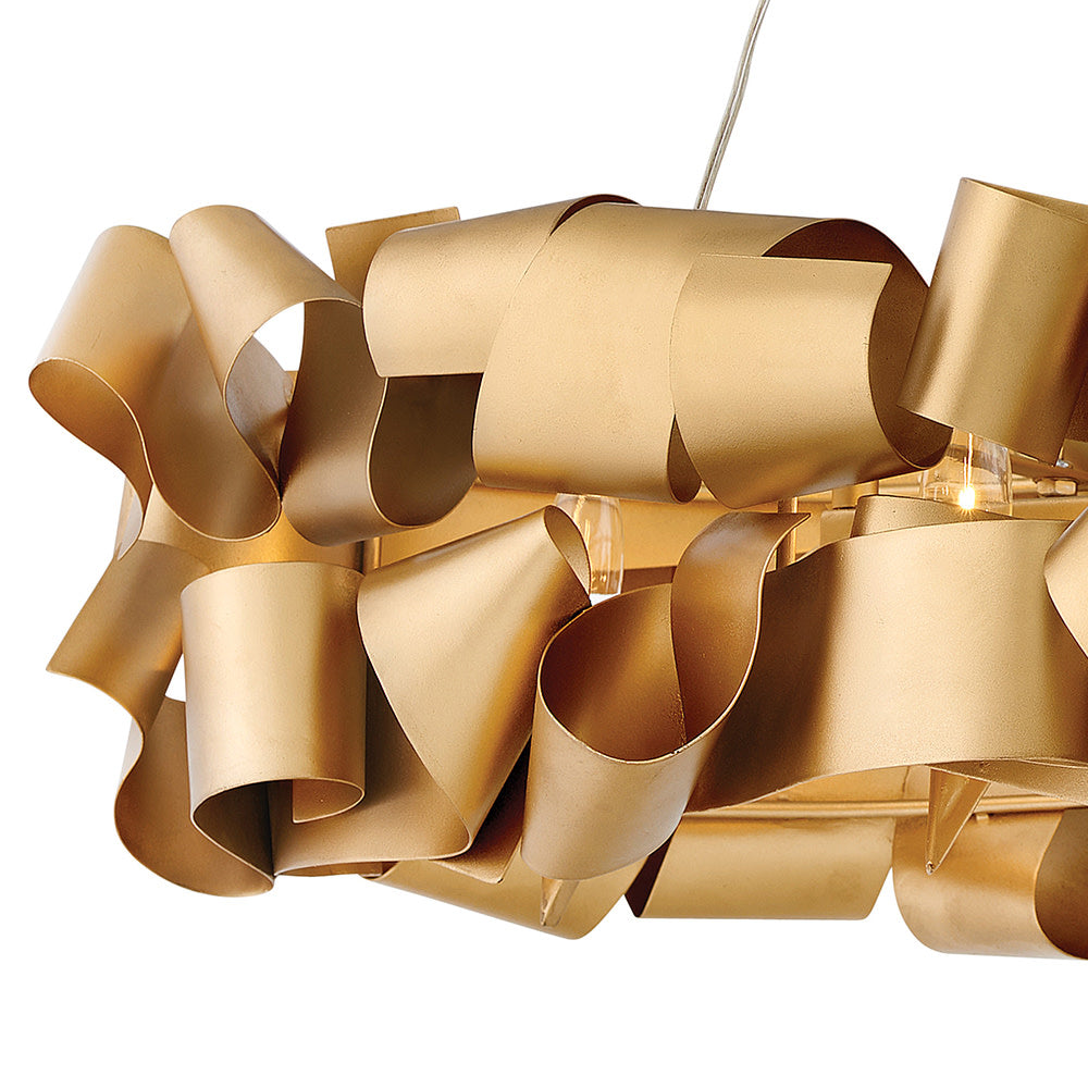 Delfina 6L Linear Chandelier - FR48605DXG