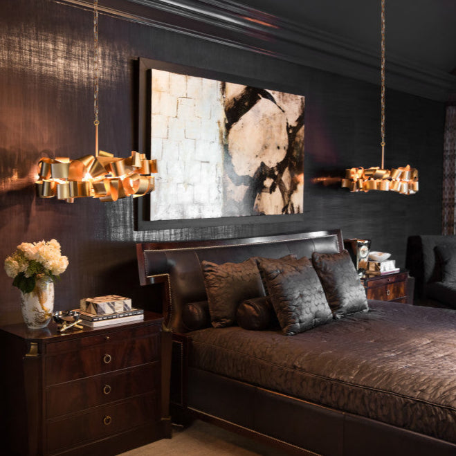 Delfina 6L Linear Chandelier - FR48605DXG