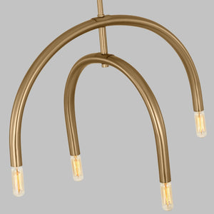 Hadden 4L Chandelier - DJC1114SB