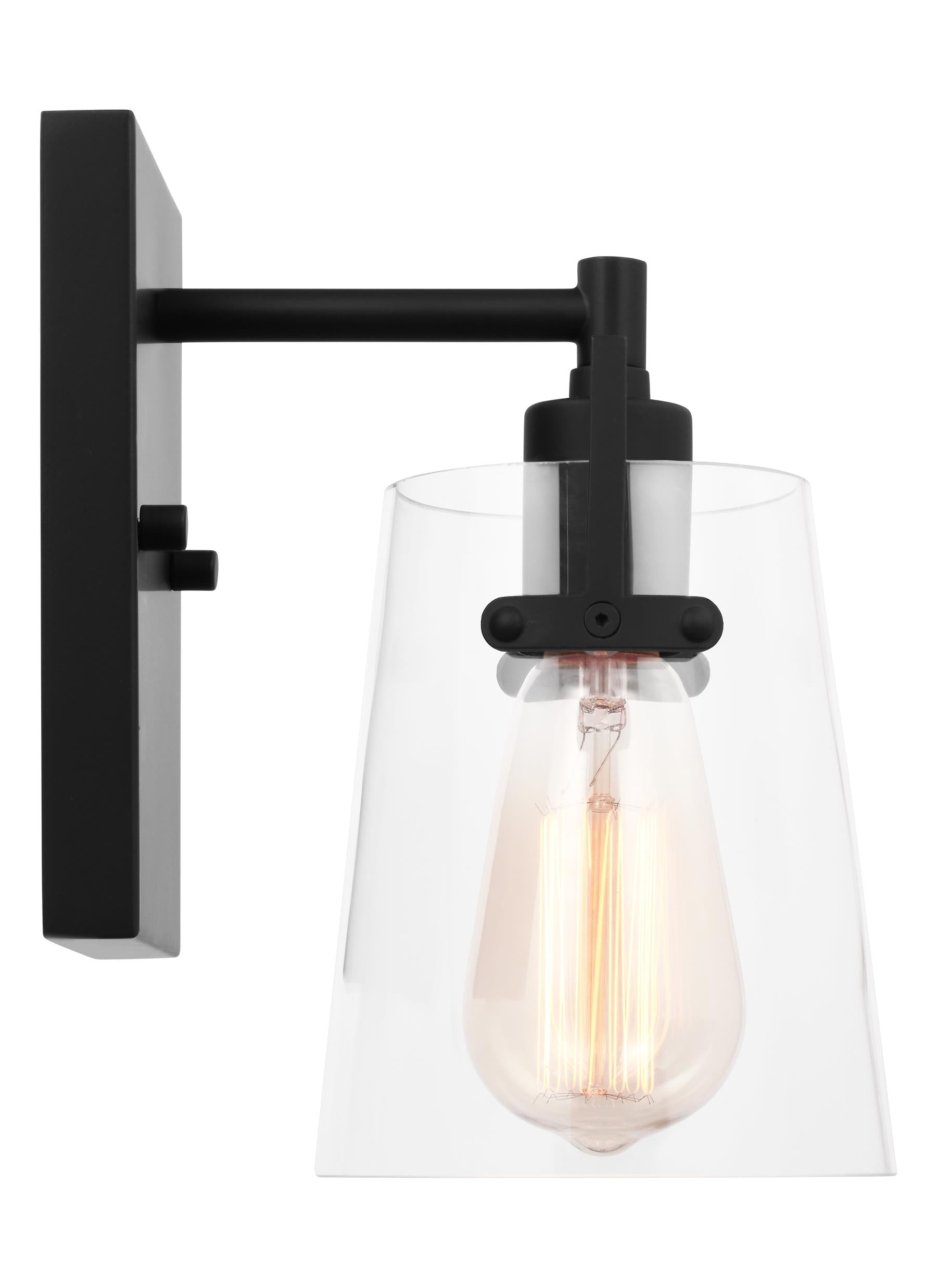 Crofton 1L wall sconce - DJV1031MBK