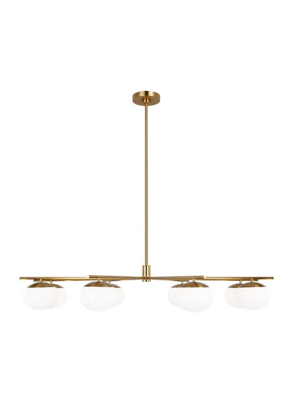 Lune 8L chandelier - EC1258BBS