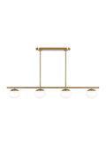 Lune 6L linear chandelier - EC1276BBS