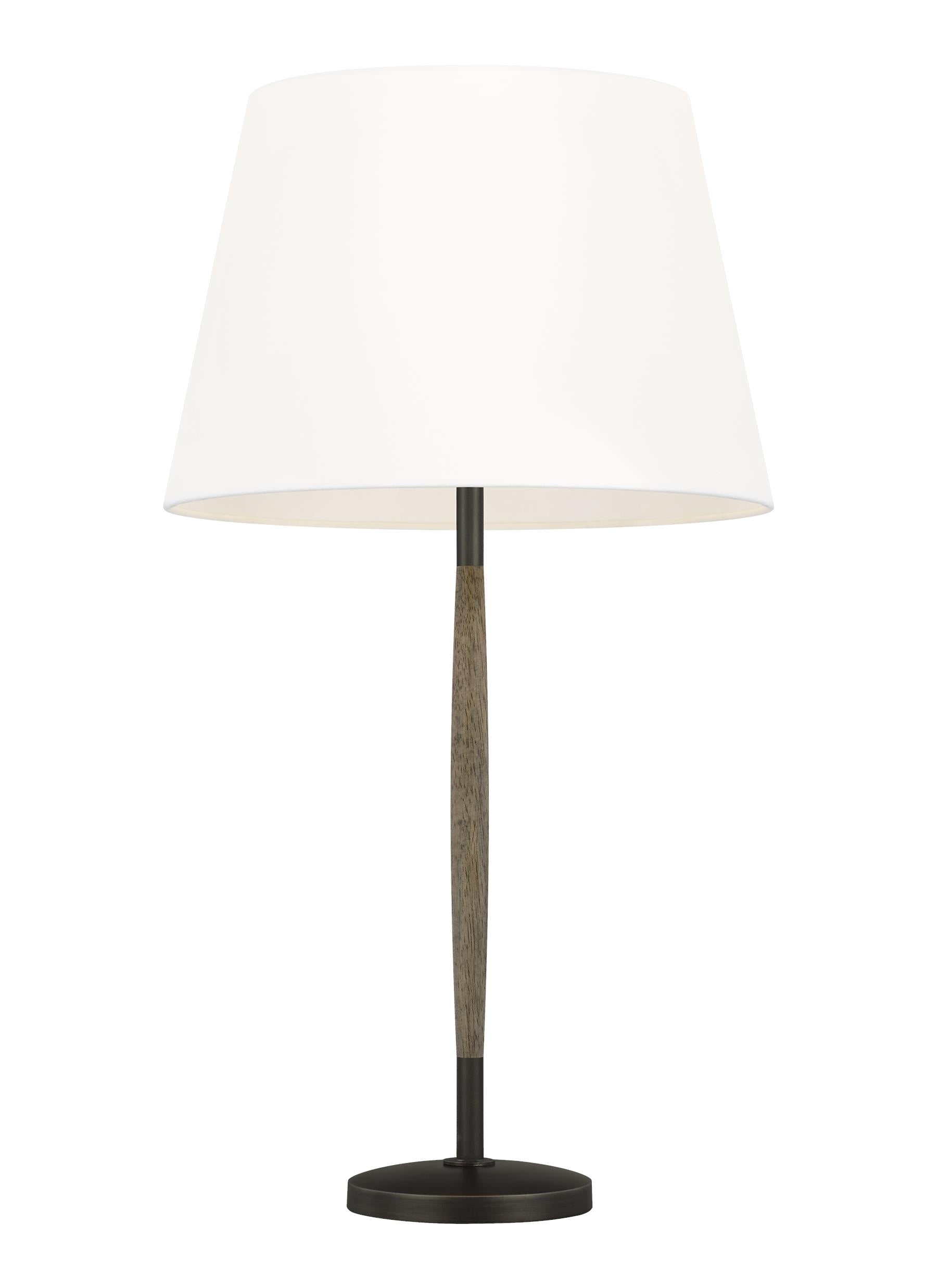 FERRELLI 1L table lamp, Aged Pewter finish - ET1161WDO1