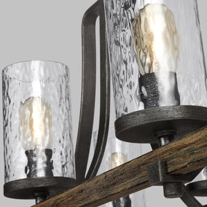 Angelo 8L linear chandelier - F3136/8DWK/SGM *