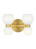 Londyn 4L Double Sconce - KSW1034BBSMG