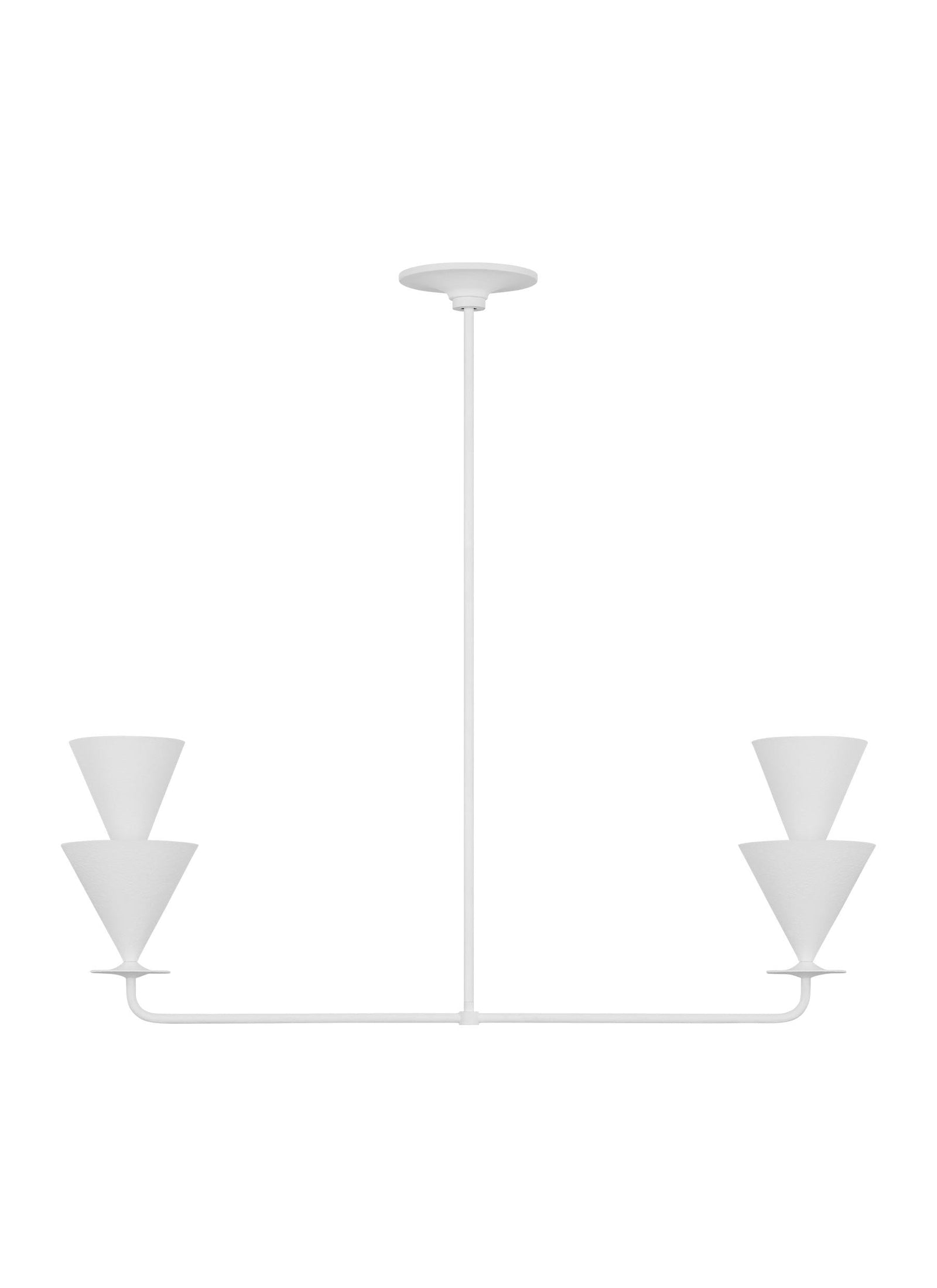 Cornet 2L linear chandelier - LXC1092CPST