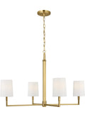 Danica 4L Chandelier - TC1224BBS *
