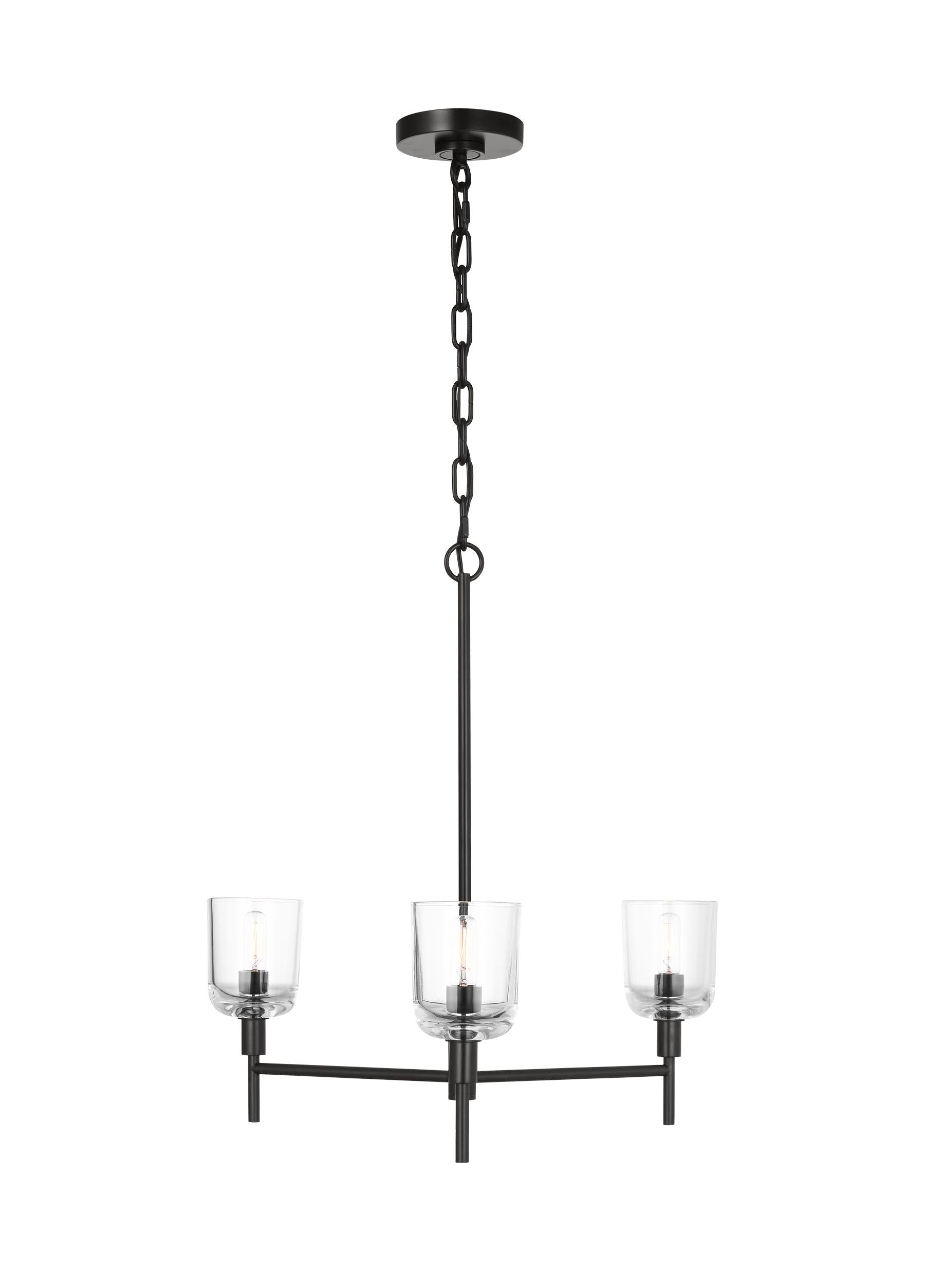 Hartley 3L Chandelier - TFC1143AI