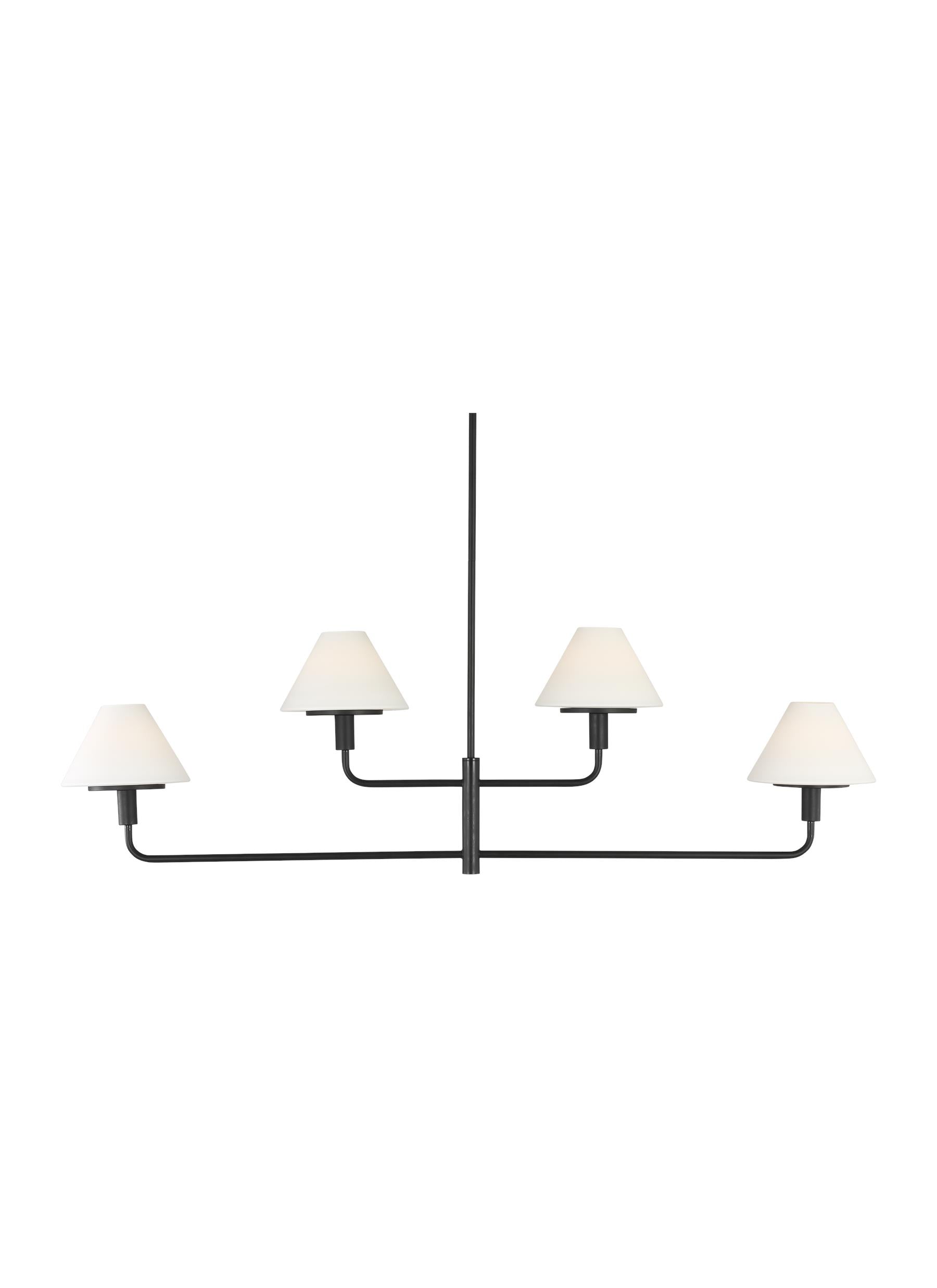 Mendota 4L Chandelier- GLC1244MBK