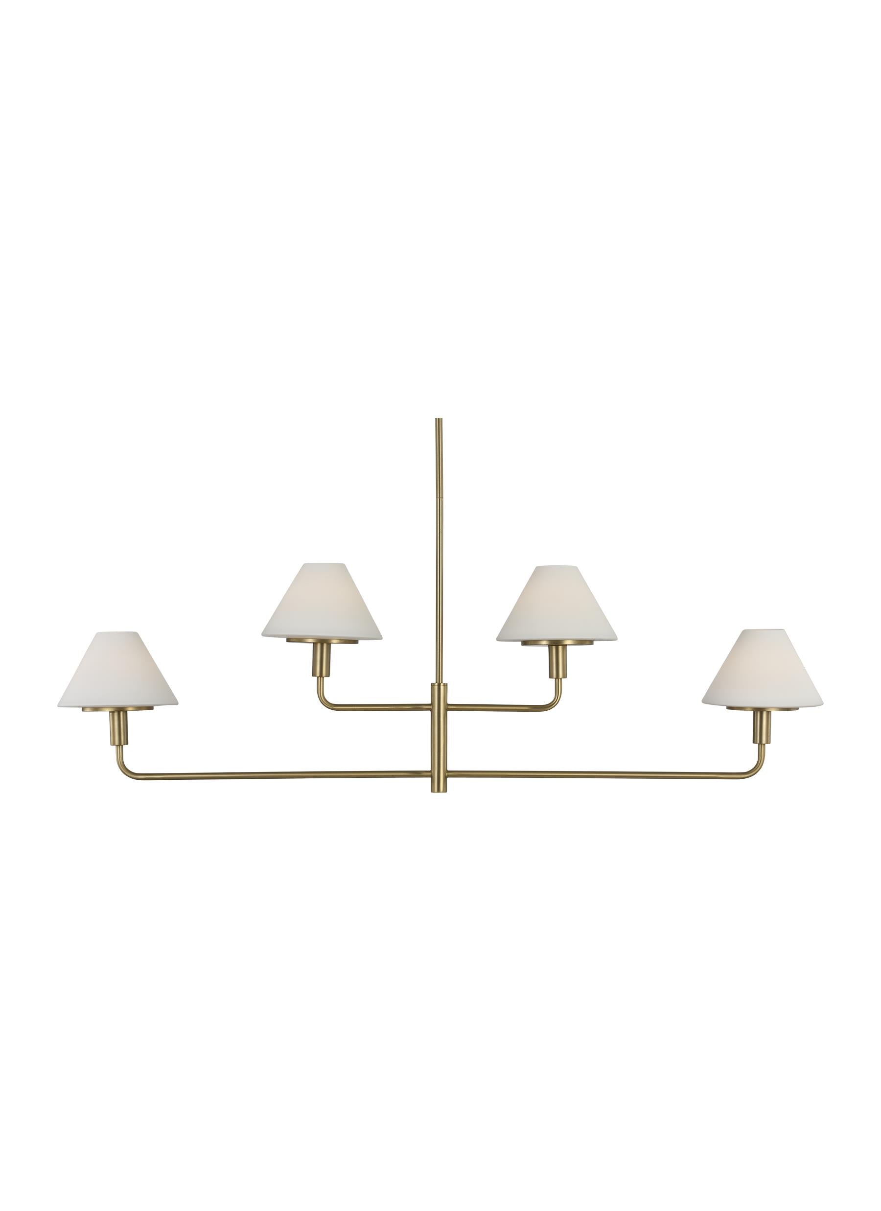 Mendota 4L Chandelier - GLC1244SB