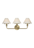 Mendota 3L Wall Sconce - GLW1033SB