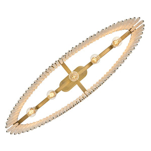 Indra 5L linear chandelier - 48605LCB *