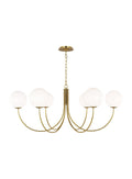 Noemie 6L Chandelier - KSC1146BBS