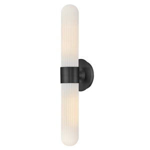 Nina 2L wall sconce - 57482BK *