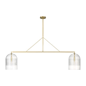 Leano 2L linear chandelier - SLLS638HABCG *