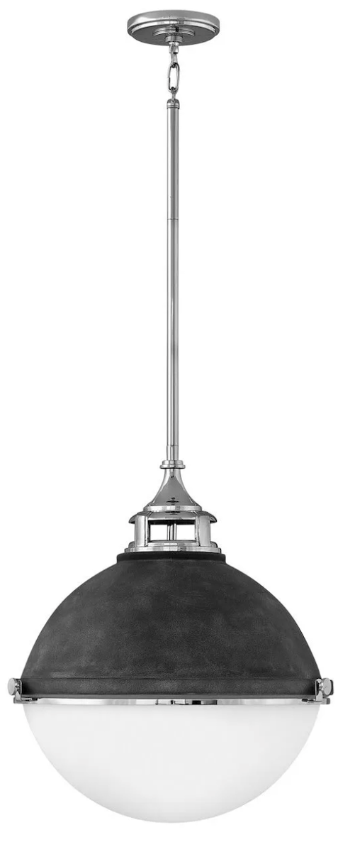 Fletcher 2L Medium Pendant - 4835DZ-PN - Bardsleys Lighting