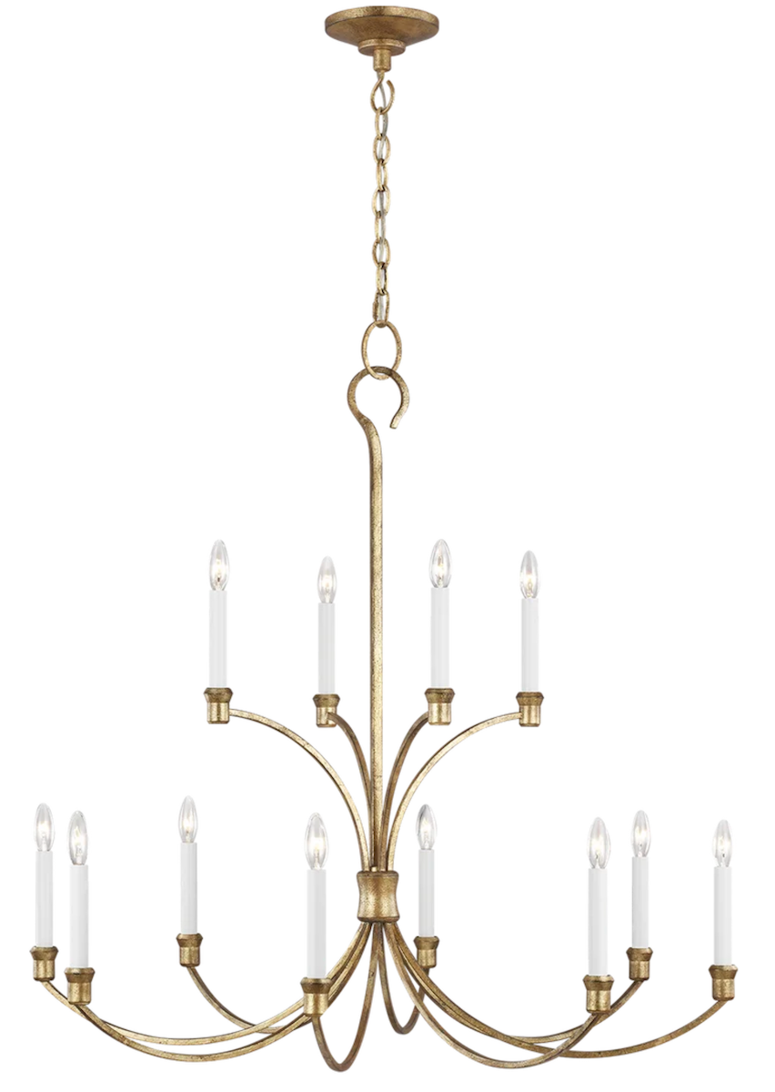 Westerly 12L Large Chandelier - CC10712ADB