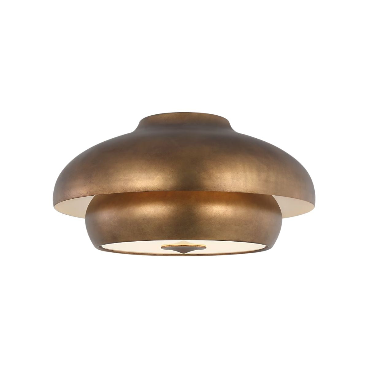 Solene 1L flush mount ceiling fixture - LXF1031VGD*