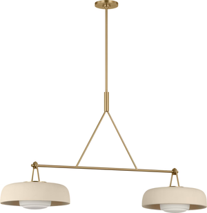 Liora 2L Linear Chandelier - SCRJLS171EBSISOEG