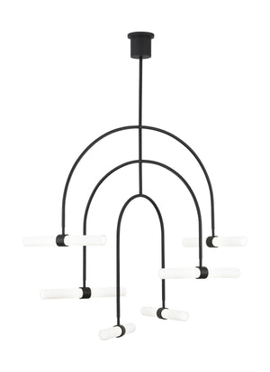 Calumn 6L Chandelier - 700CLM6B