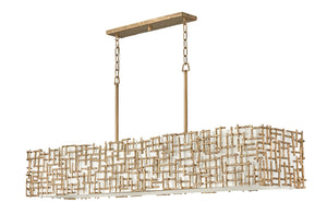 Farrah 10L Linear Chandelier - FR33109BNG *
