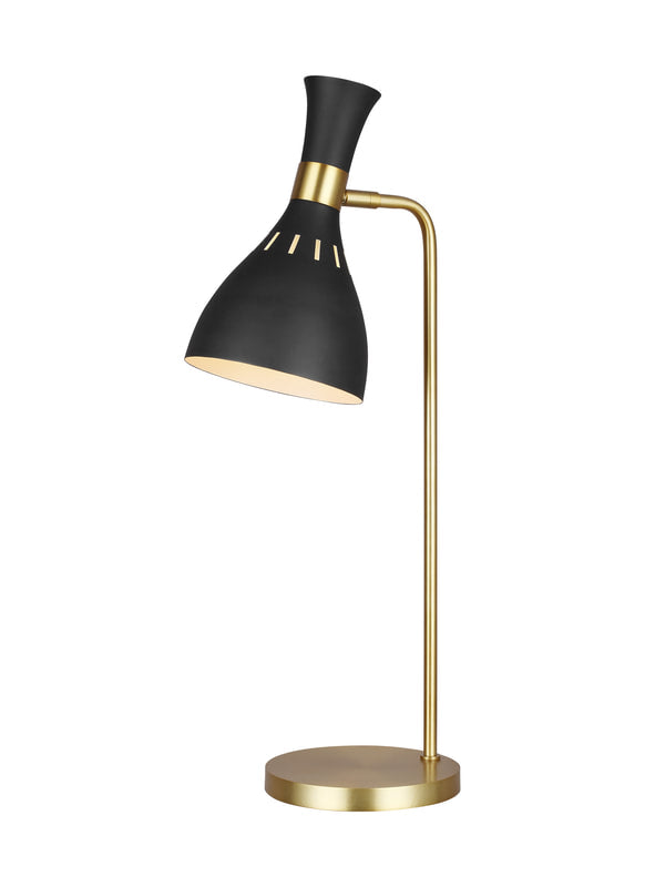 Joan 1L table lamp, Burnished Brass finish - ET1171MBK1