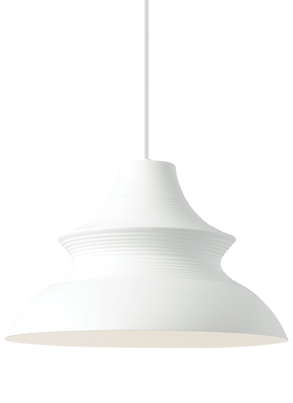 Togan Grande 1L Pendant, White finish - LP892WHWH2D*