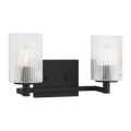 Lando 2L wall sconce - GLV1042MBK